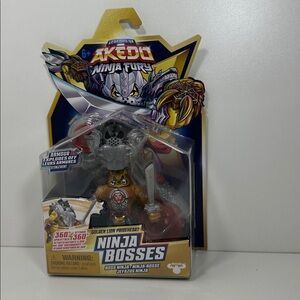 Legends Of Akedo Ninja Fury Ninja Bosses Golden Lion new